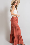 Tiered Wide Pants - Multiple Color Options