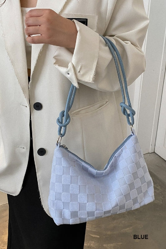 Checkered Shoulder Bag