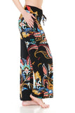 Printed Wide Leg Lounge Pants