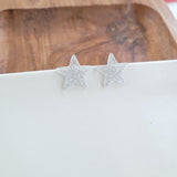 Liberty Star Studs - Silver