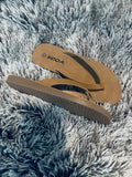 Ella Flip Flops in Natural