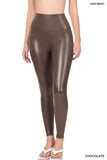 Faux Leather Leggings - 4 color options