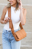 Selma Foldover Puffer Crossbody Bag - 3 Color Options