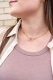 Luxe Paperclip Chain 20in