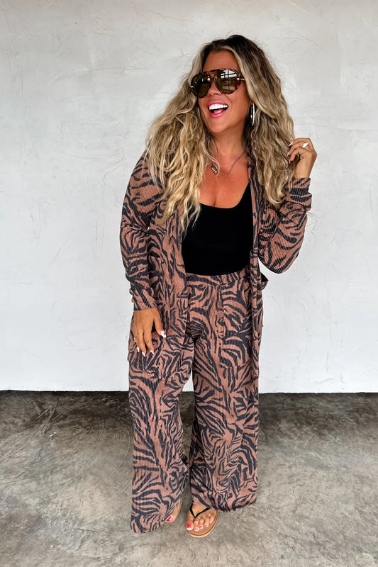Preorder - Zebra Reese Cardigan