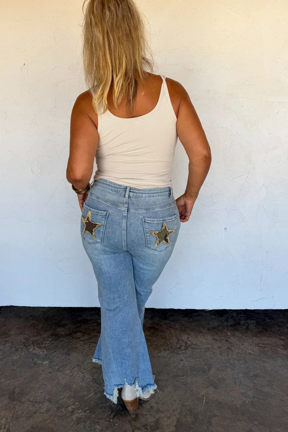 Lucky Star Urban Distressed Denim