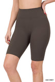 Ribbed Bike Shorts - Multiple Color Options