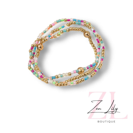 Colorful Summertime Bracelet Set