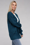 Low Gauge Waffle Open Cardigan Sweater - 6 Color Options