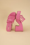 Platform Sandals - 3 color options