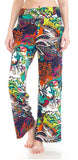 Printed Wide Leg Lounge Pants