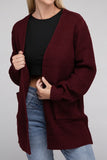 Low Gauge Waffle Open Cardigan Sweater - 6 Color Options