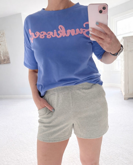 Periwinkle Sunkissed Top