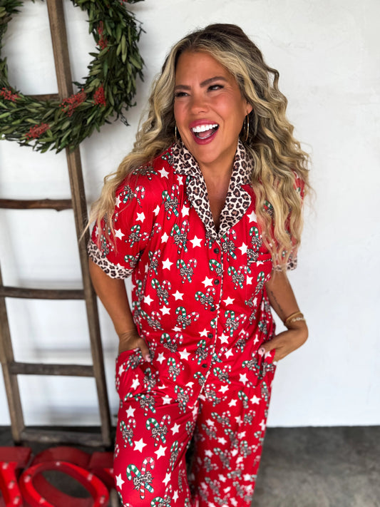 Preorder - Christmas Luxe PJ Set - 2 Options