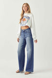 High Rise Wide Leg Jeans