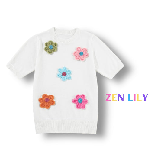 Floral Sweater