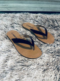 Ella Flip Flops in Black