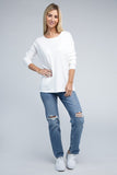 Viscose Front Pockets Sweater - 6 Color Options