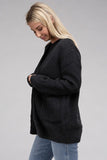 Low Gauge Waffle Open Cardigan Sweater - 6 Color Options