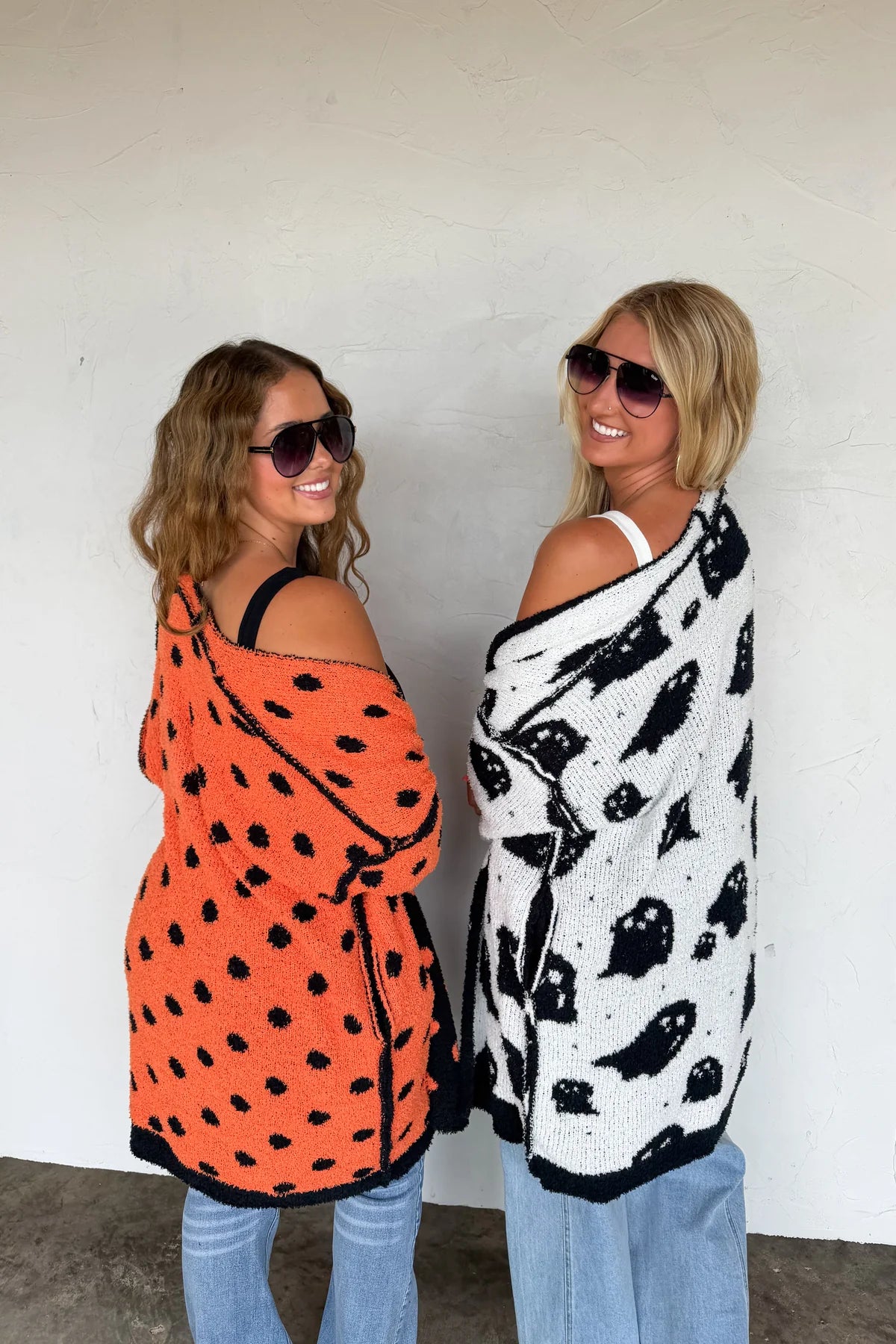 Boo Crew Reversible Cloud Cardigan - Multiple Print Options