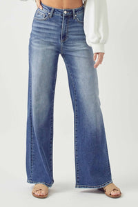 High Rise Wide Leg Jeans