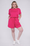 Brushed Romper with Pockets - multiple color options