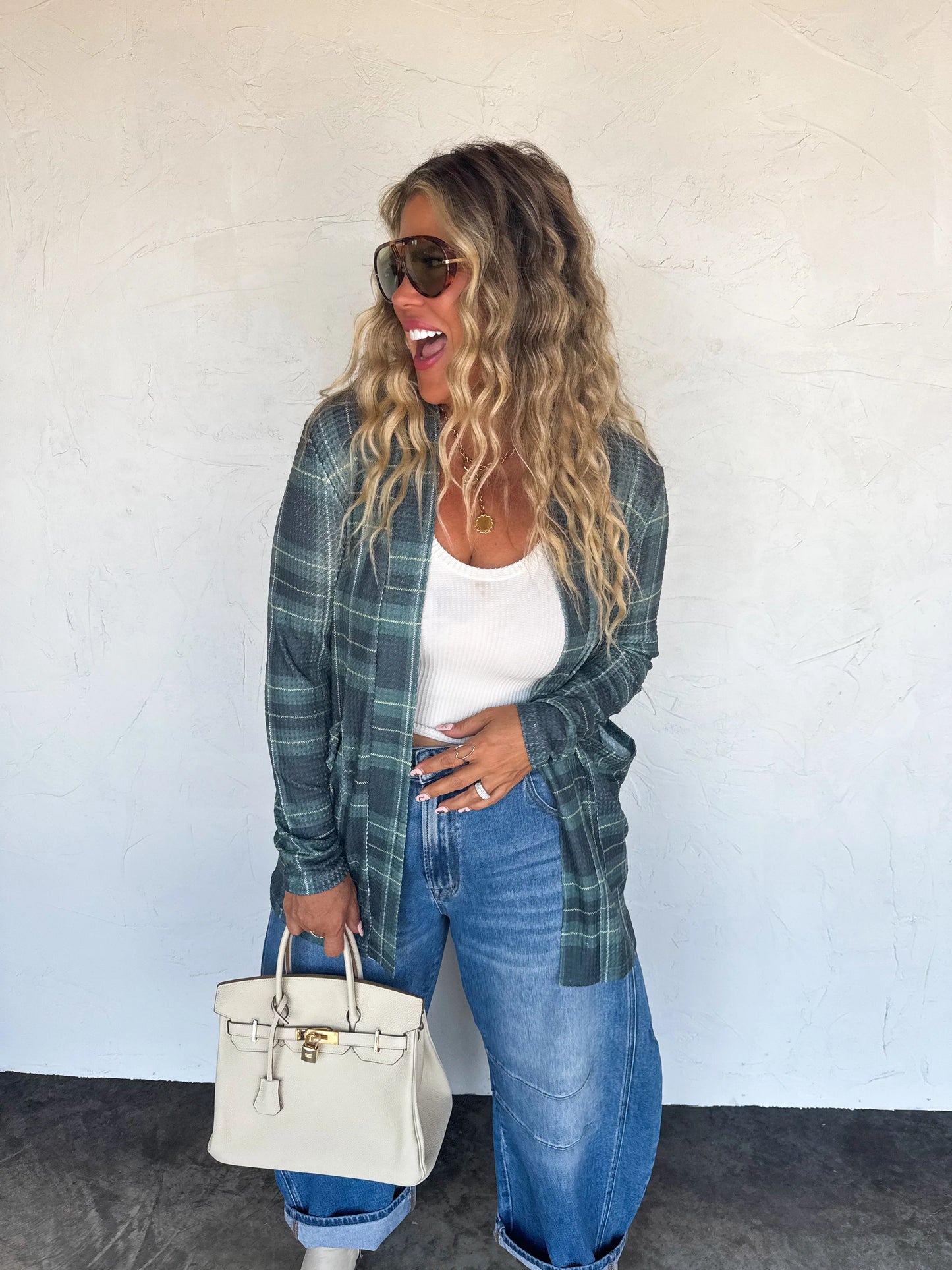 Preorder - Plaid Lola Cardigans - 3 Options