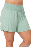 Smocked Shorts - Multiple Colors