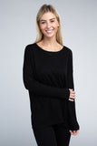 Viscose Front Pockets Sweater - 6 Color Options