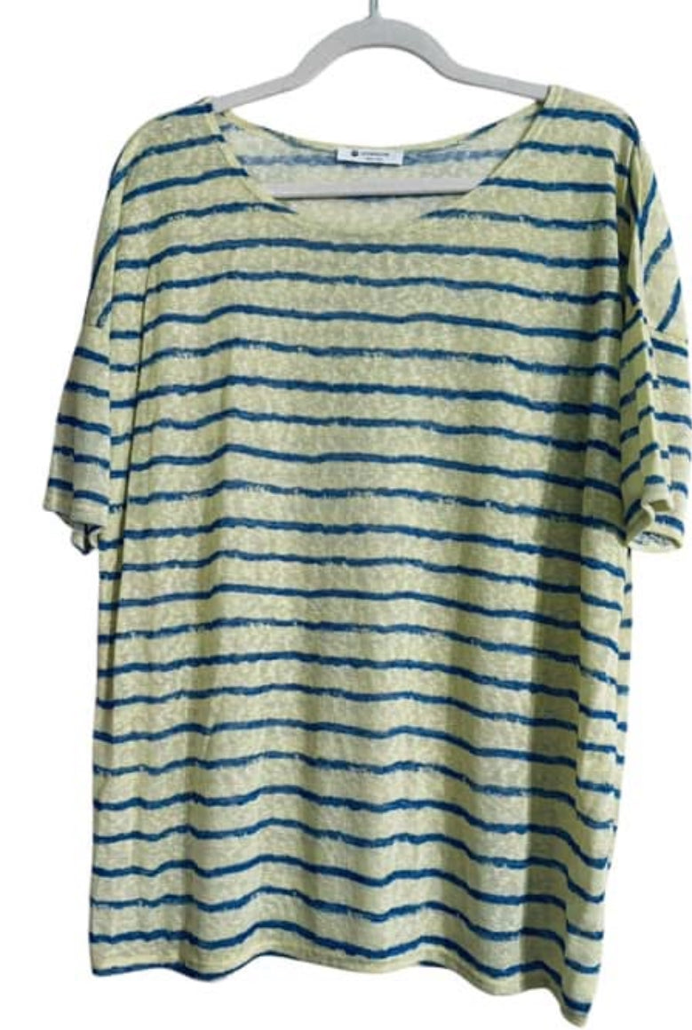Striped Knit Top