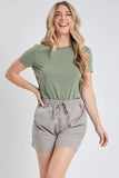 YMI Pull On Shorts With Scoop Pockets