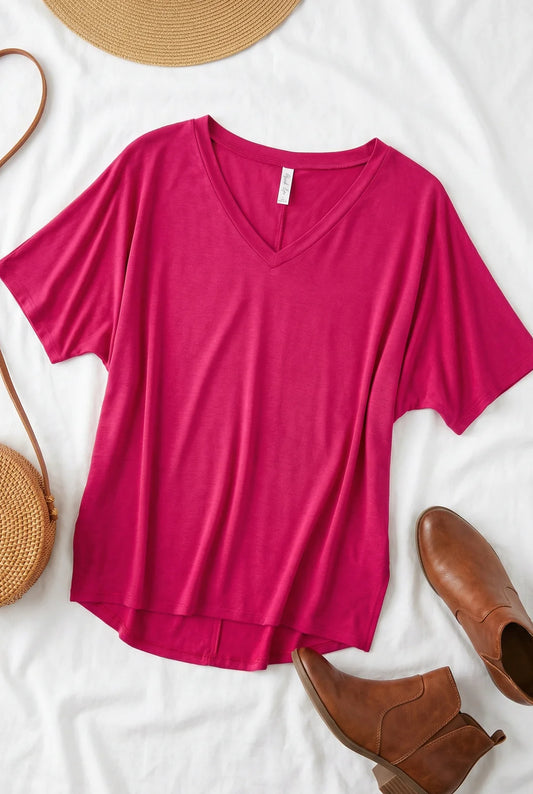 Essential V Neck Tee