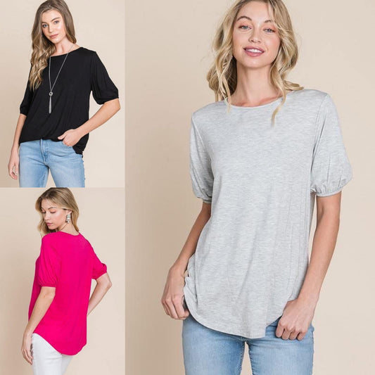 Puff Sleeve Tee
