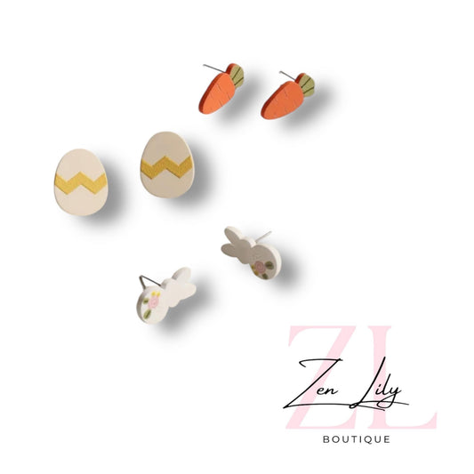 Easter Stud Earring Set