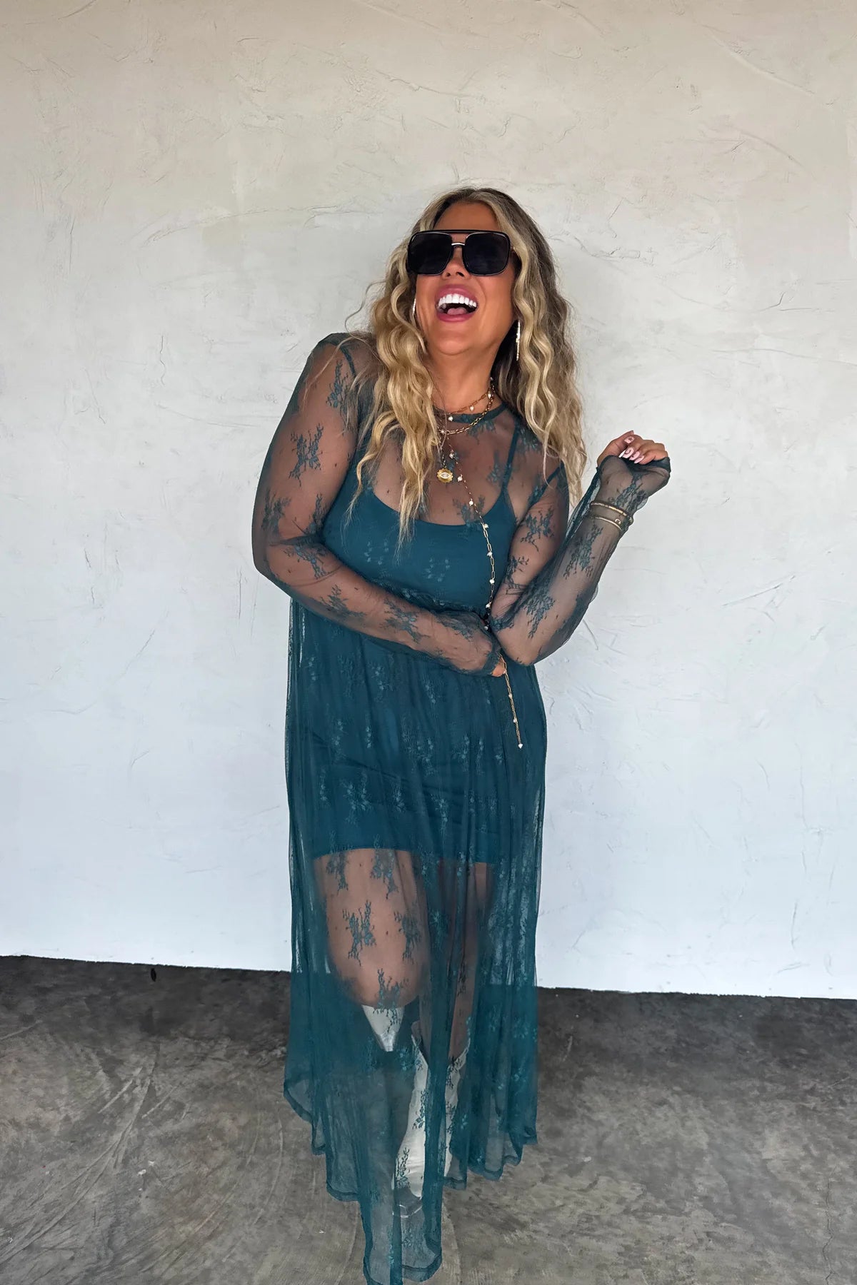 Preorder - Evangeline Lace Dress - Multiple Color Options