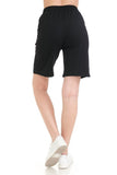 Drawstring Bermuda Shorts