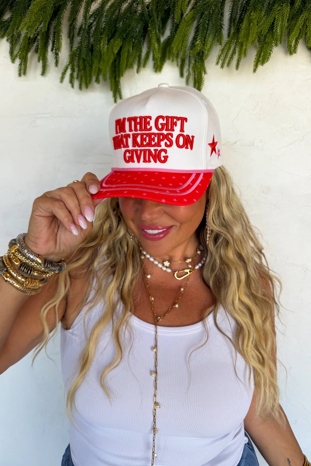 Holiday Hottie Trucker Hats - 4 Options