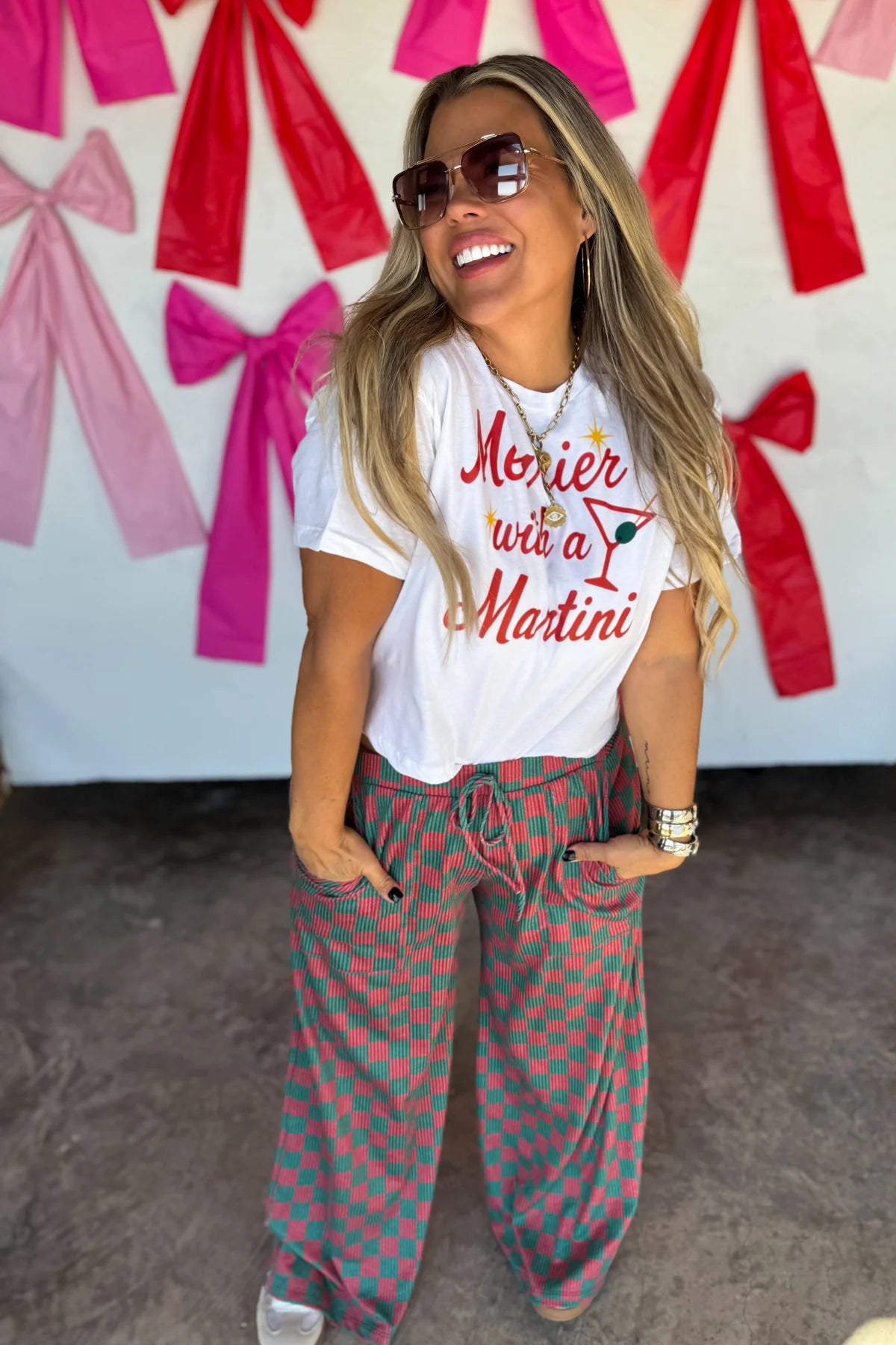 *Preorder-Christmas Haddie Wide Leg Pants - Multiple Options