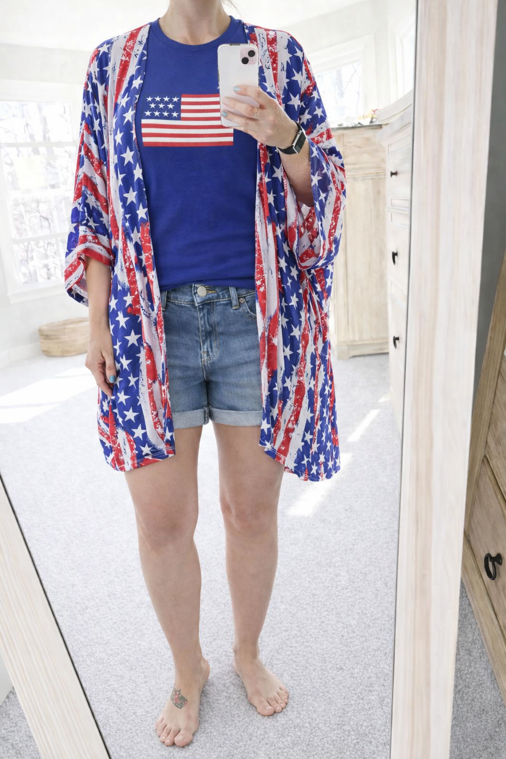 Stars & Stripes Kimono