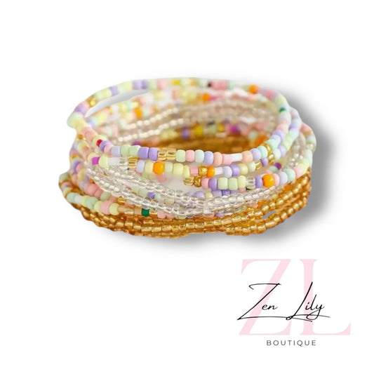 Spring Pastel Bracelet Stack