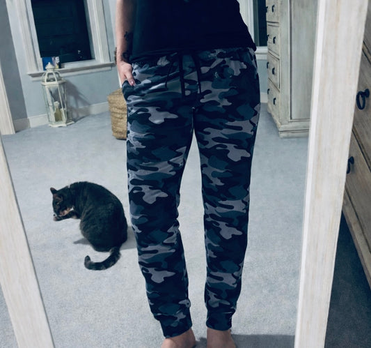 Camo Print Joggers