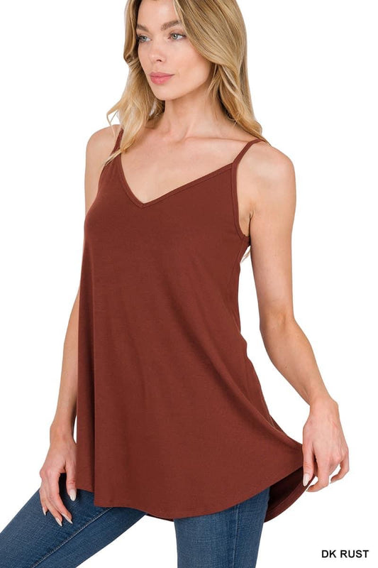 Zenana Reversible Tank - 2 Colors