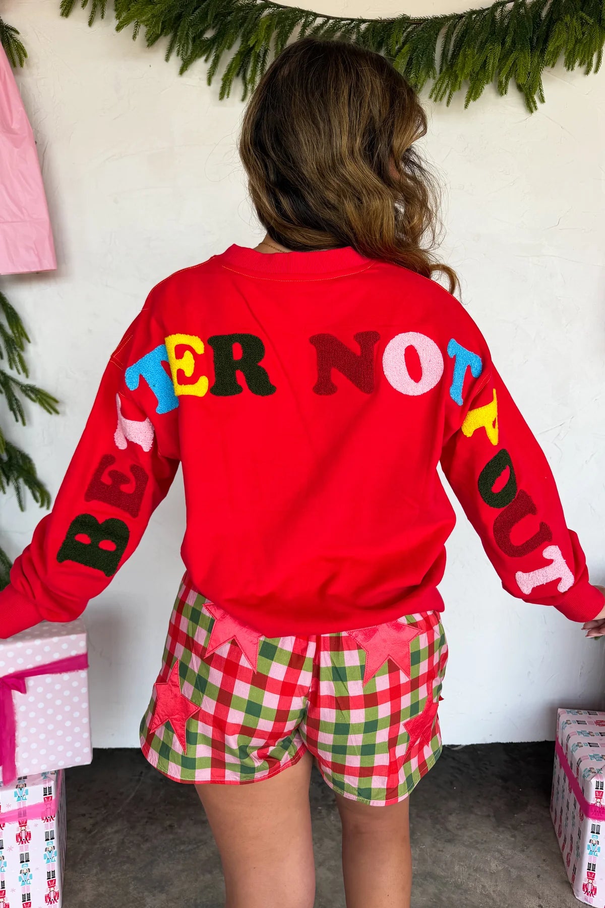 Merry Message Sweatshirt -3 Options