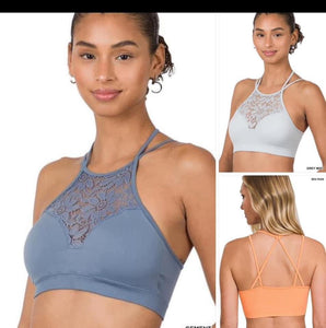 High Neck Bralette