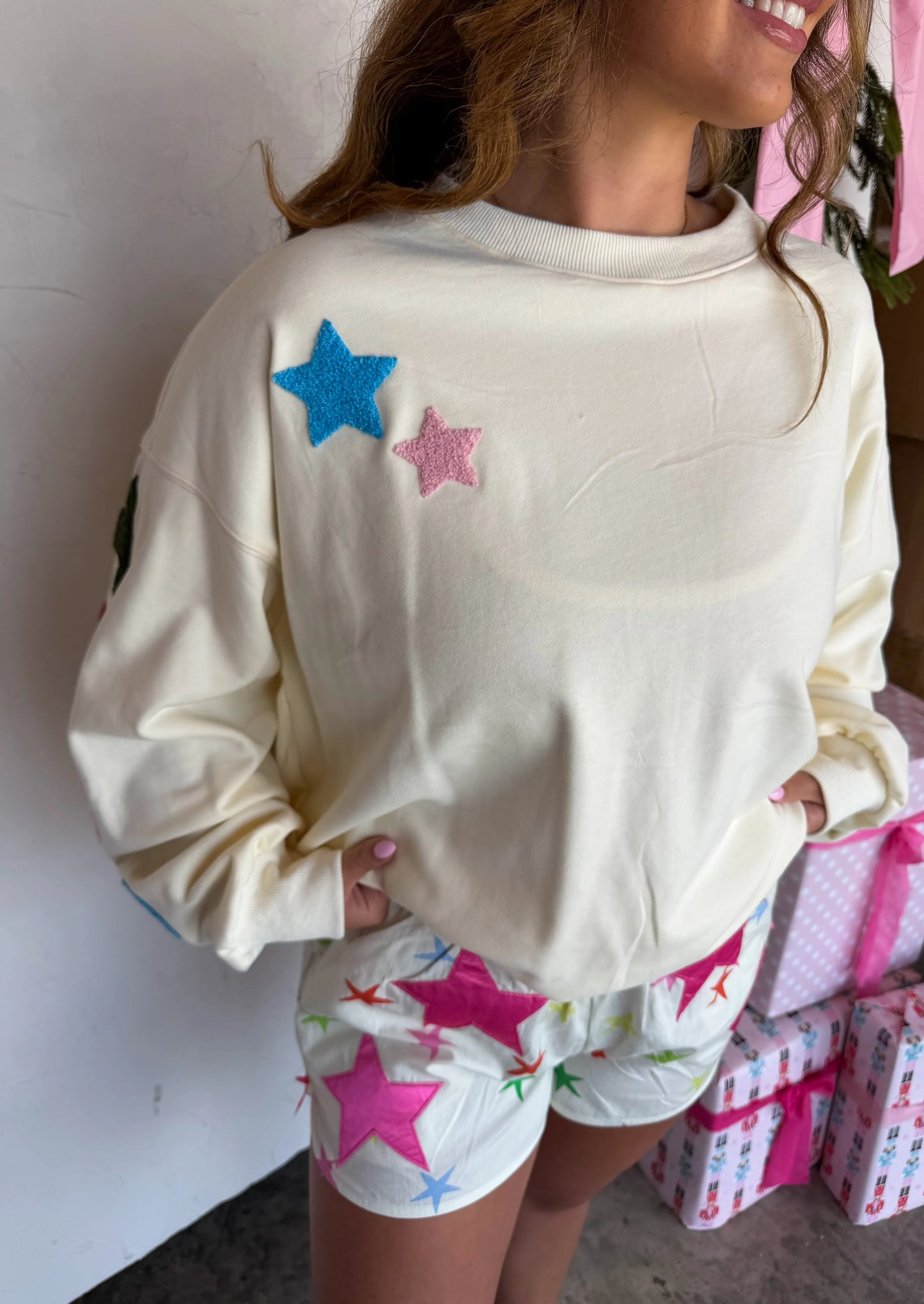 Merry Message Sweatshirt -3 Options