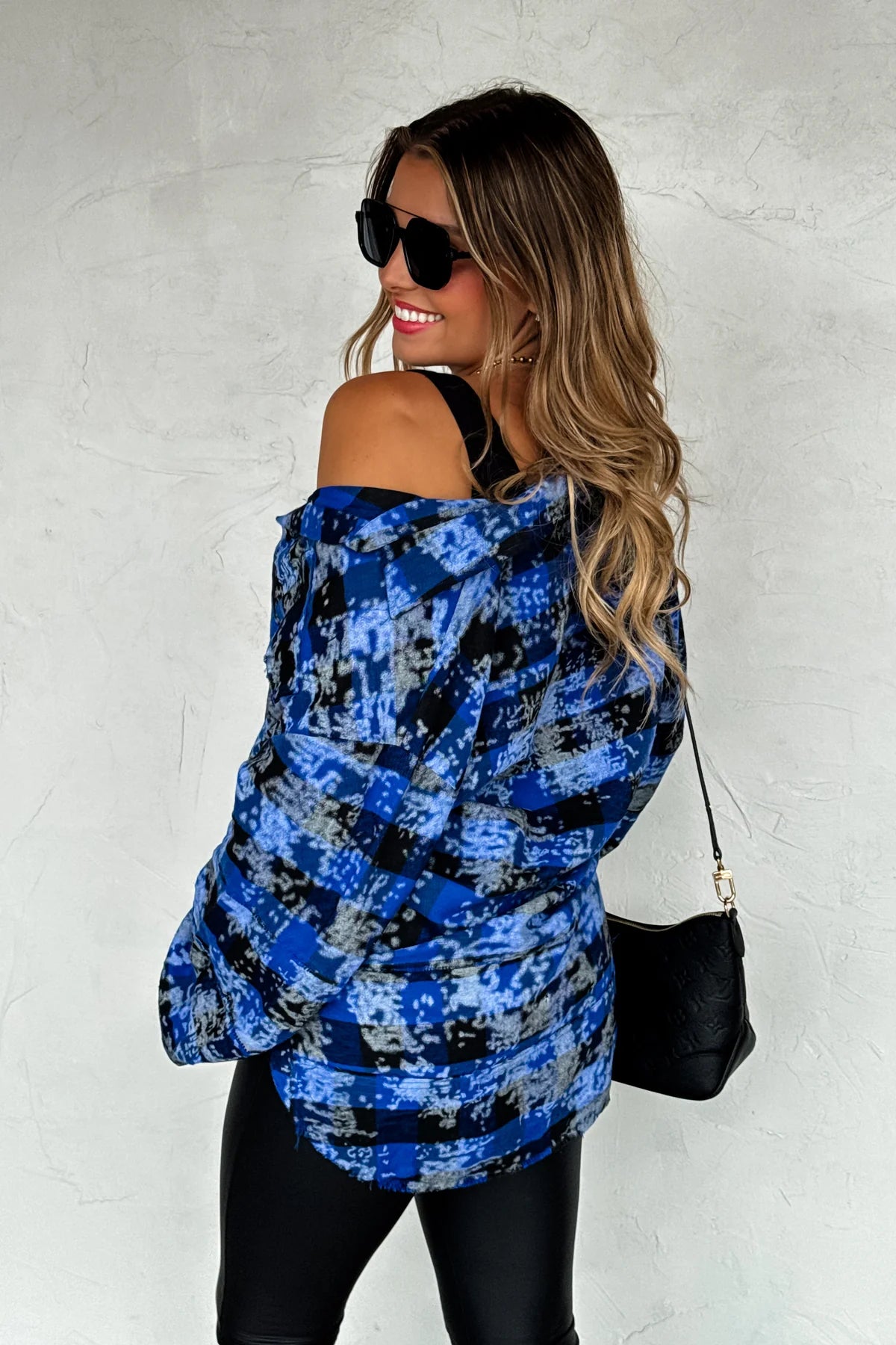 Preorder - Juniper Bleached Plaid Top