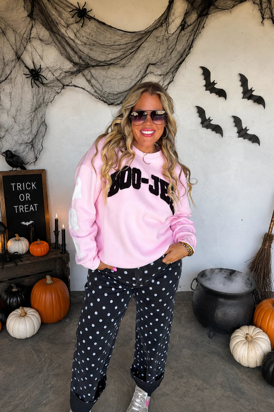 Boo-Jee Ghost Pullover