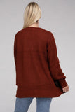 Low Gauge Waffle Open Cardigan Sweater - 6 Color Options