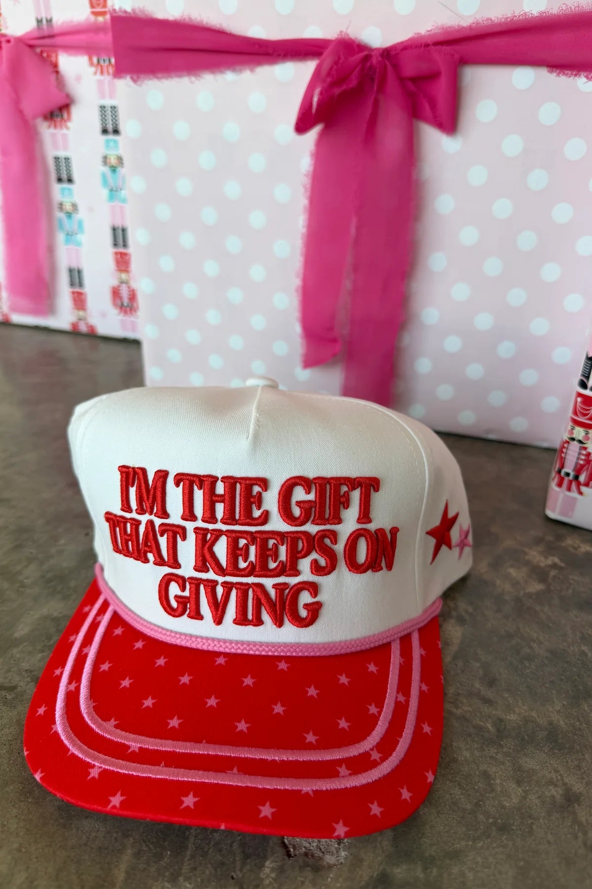 Holiday Hottie Trucker Hats - 4 Options