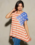 Flag Tunic Top